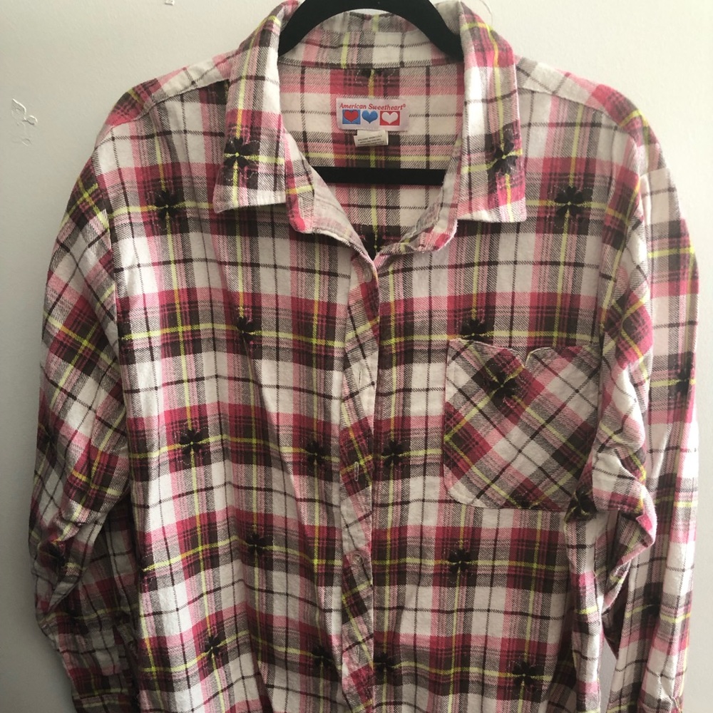 Plus Size Button Down Long Sleeves